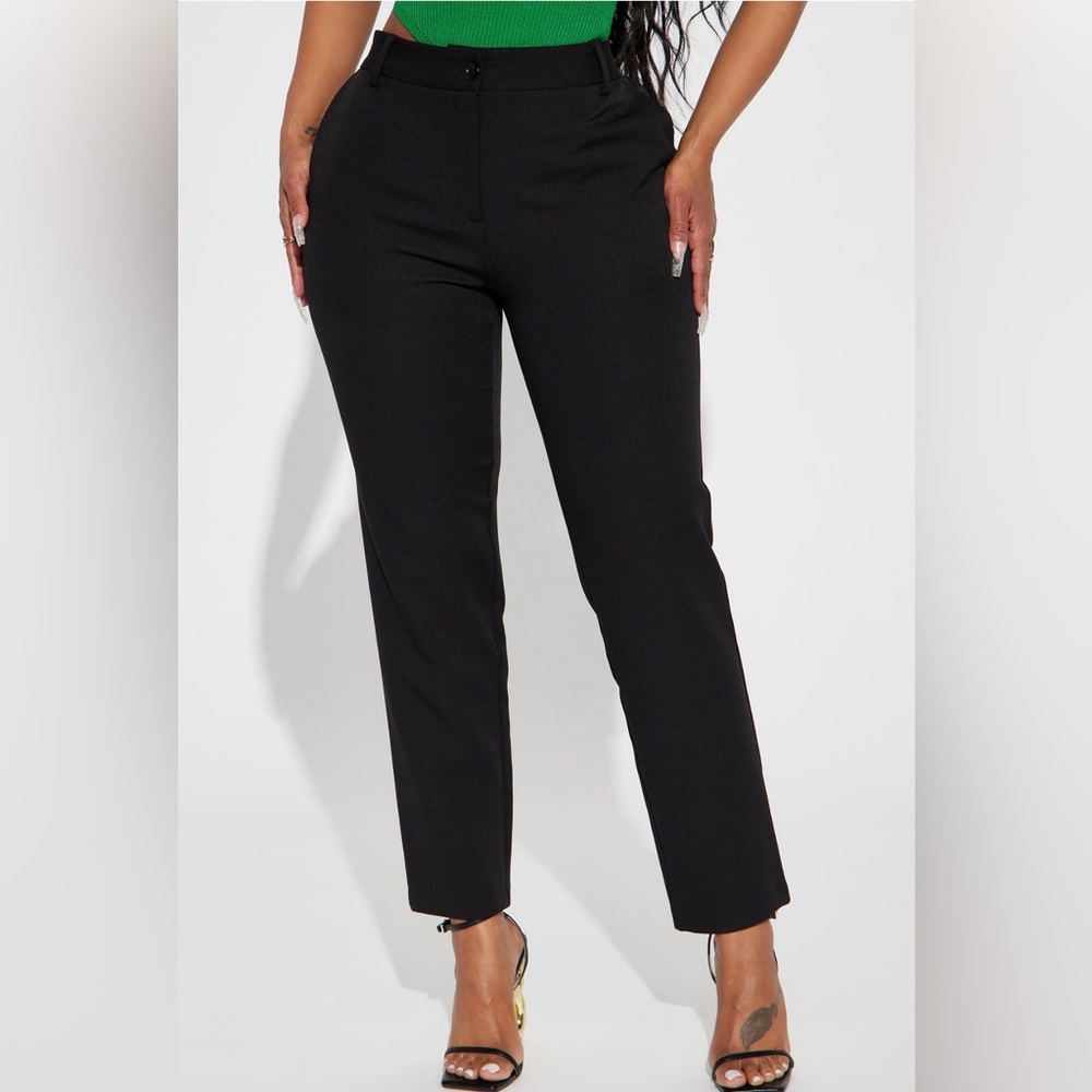 Fashion Nova Black Dress Pants